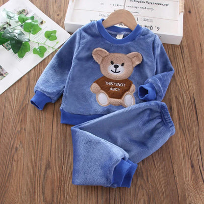Novos conjuntos de roupas de inverno para bebês, meninas e meninos