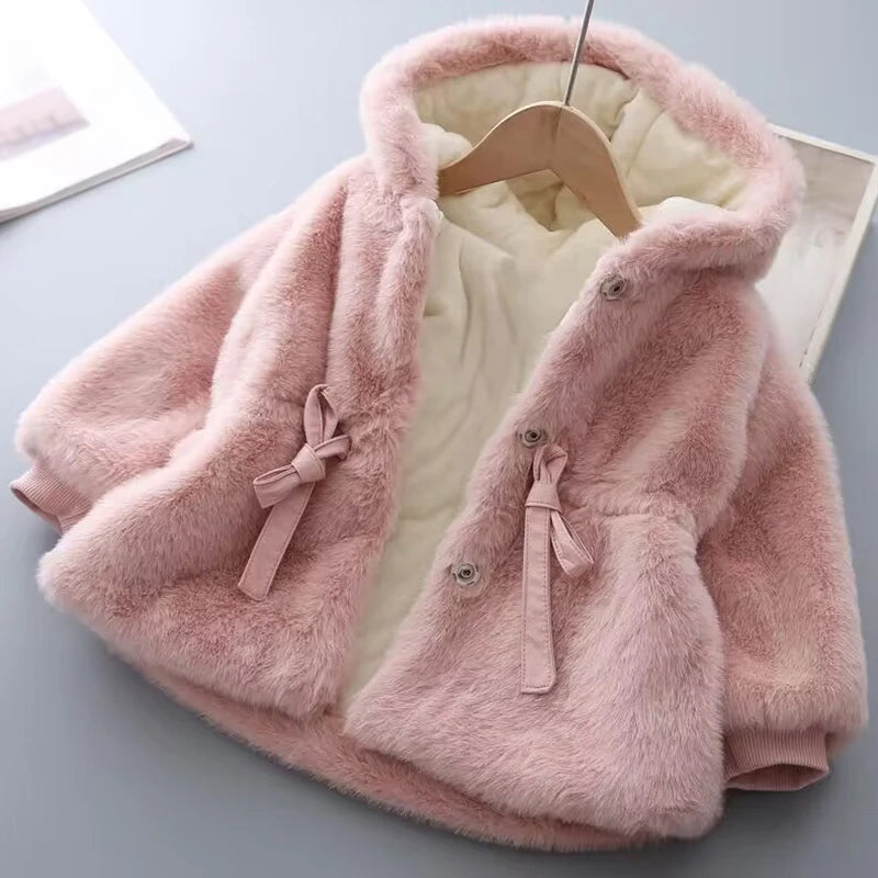 Casaco de inverno para meninas, superquente