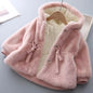 Casaco de inverno para meninas, superquente