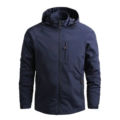 Jaqueta impermeável masculina
