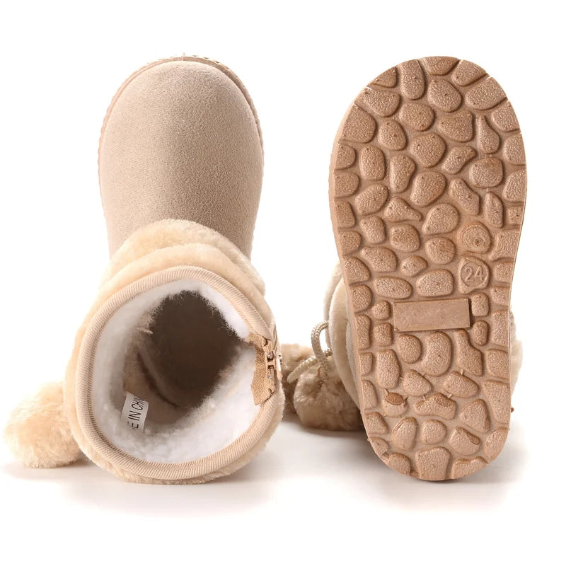 Botas de inverno para meninas