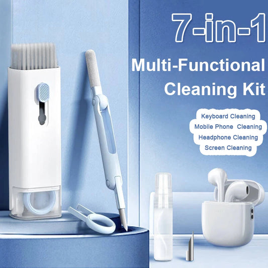 Kit de limpeza multifuncional 7 em 1