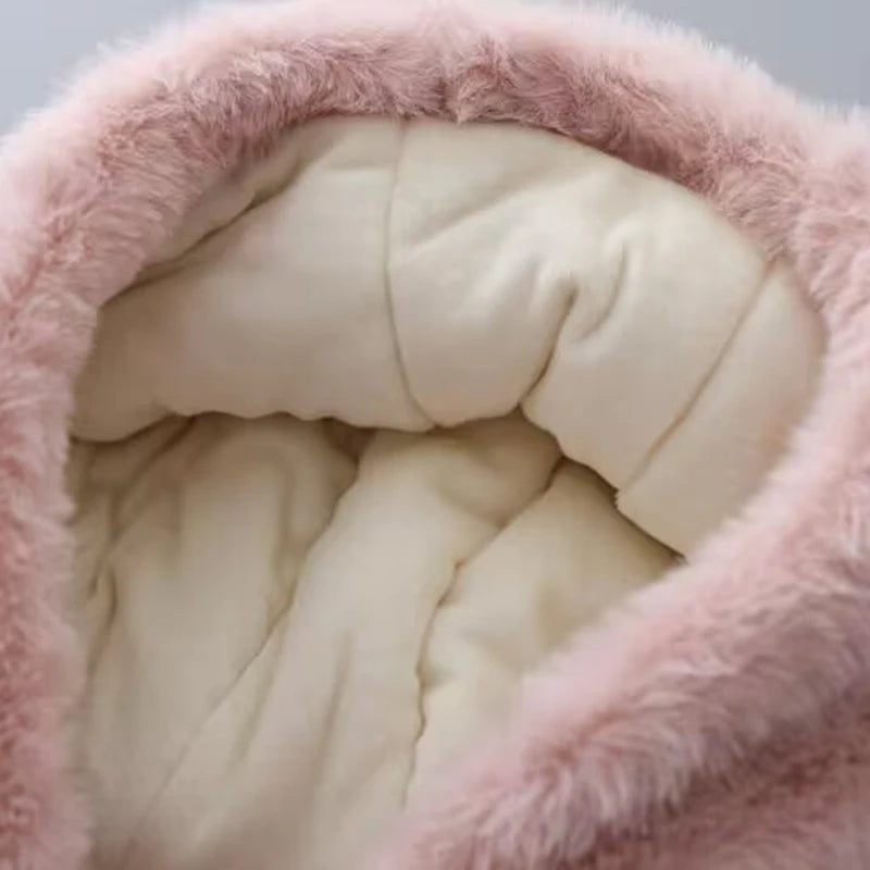 Casaco de inverno para meninas, superquente