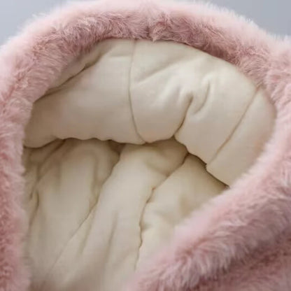 Casaco de inverno para meninas, superquente