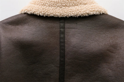 Nova Moda Feminina Grossa Quente