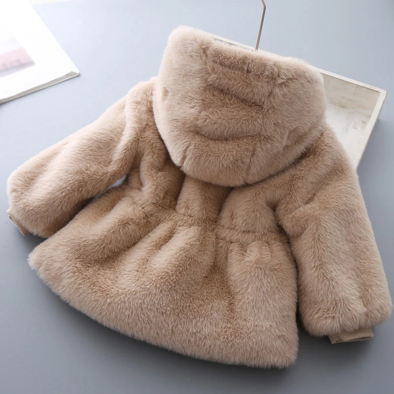 Casaco de inverno para meninas, superquente