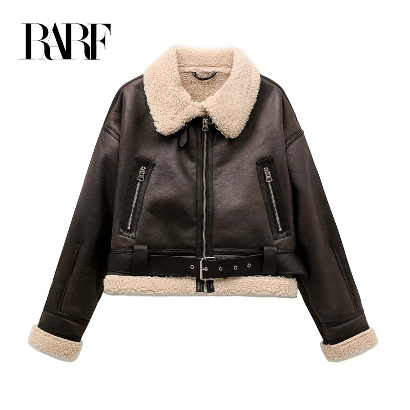 Nova Moda Feminina Grossa Quente