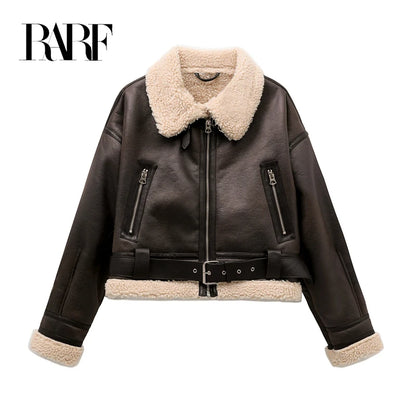 Nova Moda Feminina Grossa Quente