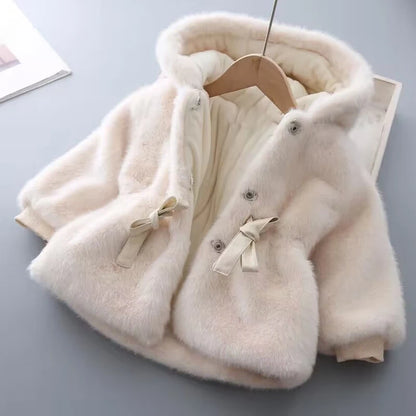 Casaco de inverno para meninas, superquente
