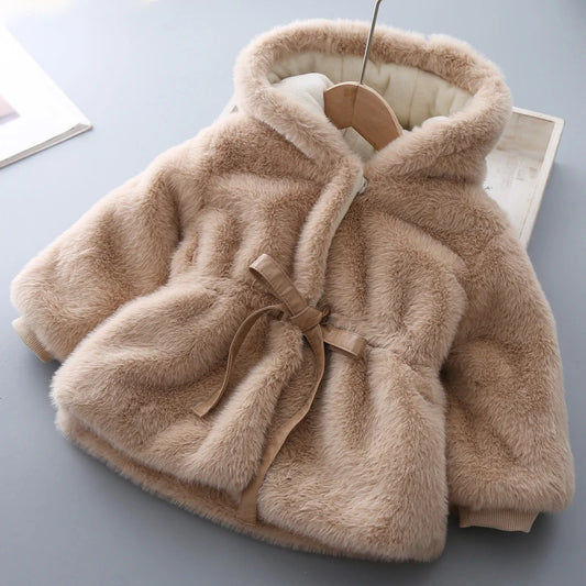 Casaco de inverno para meninas, superquente