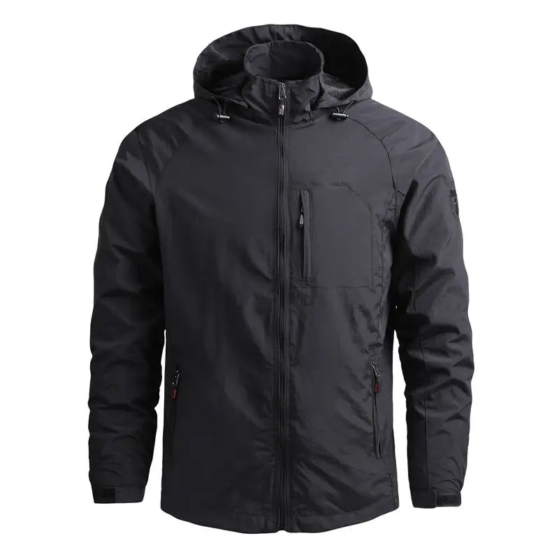 Jaqueta impermeável masculina