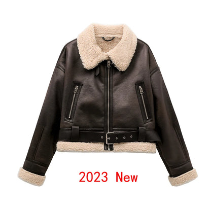 Nova Moda Feminina Grossa Quente